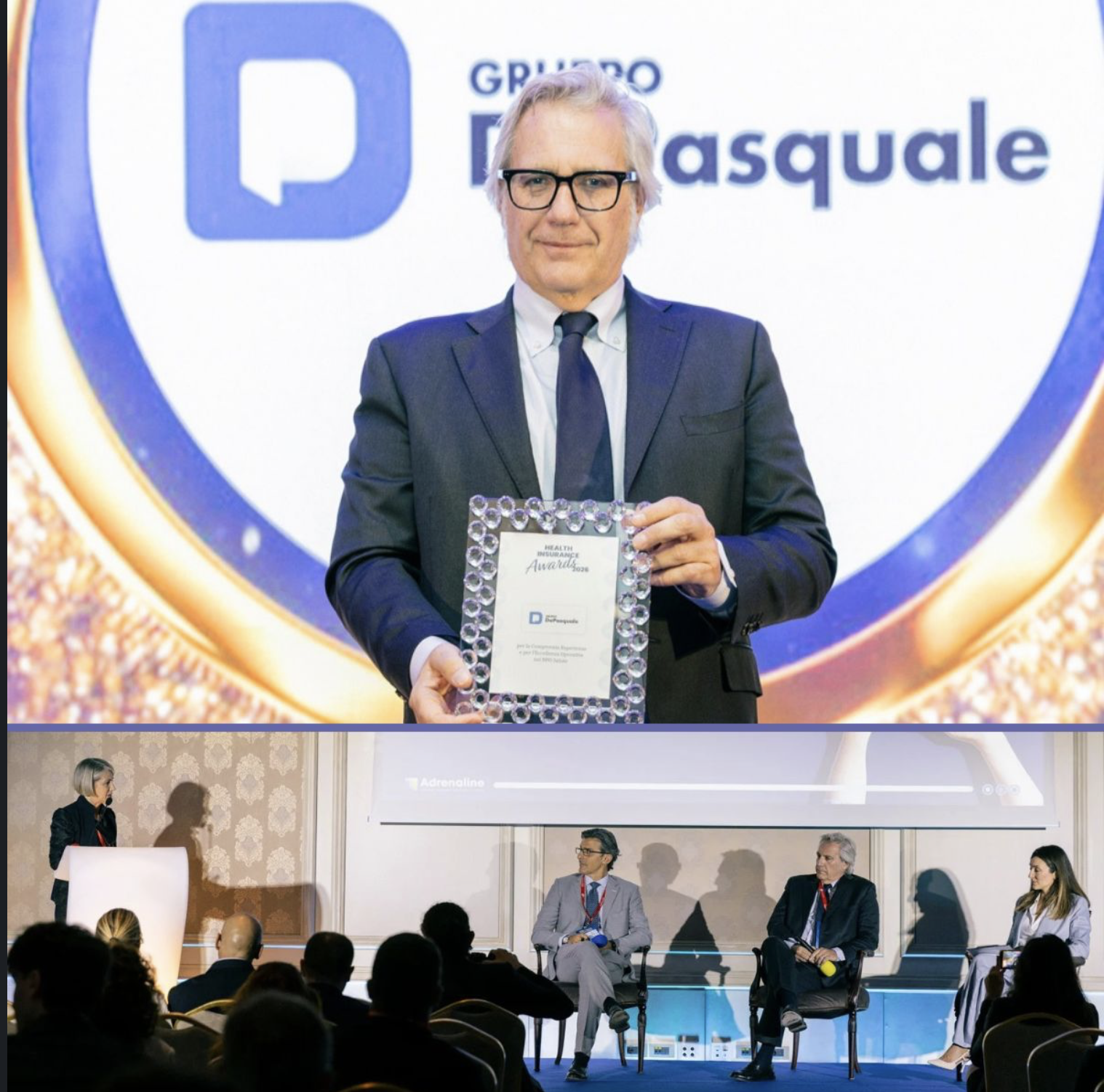 Health & Longevity Insurance Summit 2026: Gruppo De Pasquale protagonista nel confronto sul BPO Salute e premiato per l’eccellenza operativa.